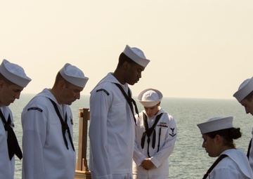 Vella Gulf Changes Command in Arabian Gulf