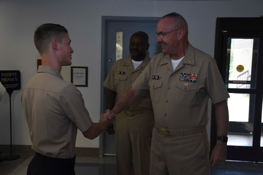 Navy Surgeon General Visits Gulf Coast