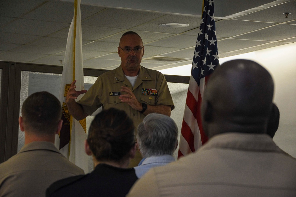 Navy Surgeon General Visits Gulf Coast