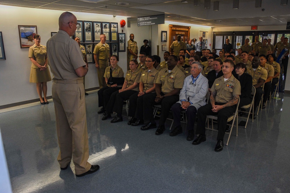 Navy Surgeon General Visits Gulf Coast