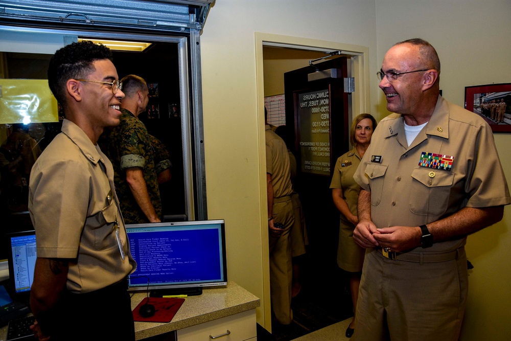 Navy Surgeon General Visits Gulf Coast