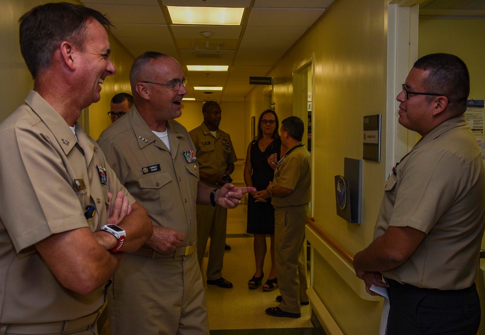 Navy Surgeon General Visits Gulf Coast