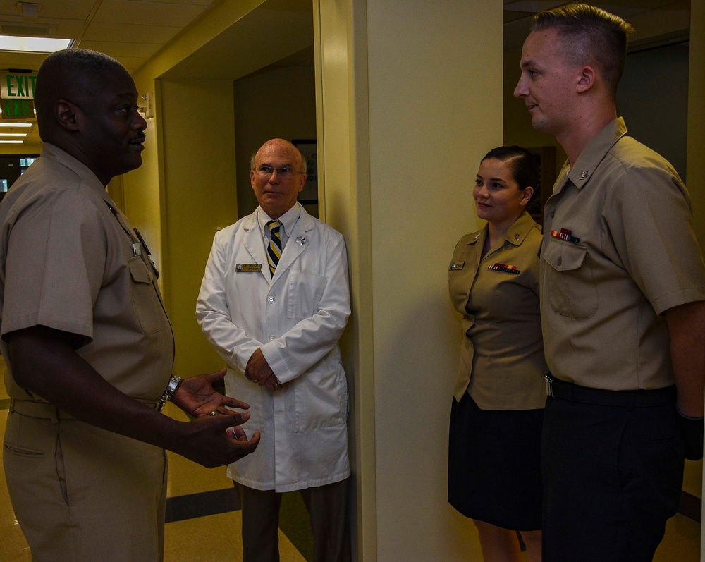 Navy Surgeon General Visits Gulf Coast