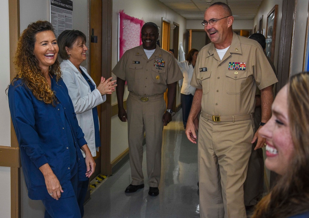 Navy Surgeon General Visits Gulf Coast