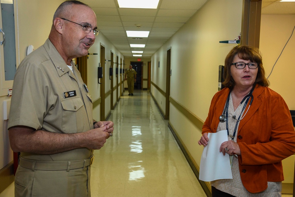 Navy Surgeon General Visits Gulf Coast