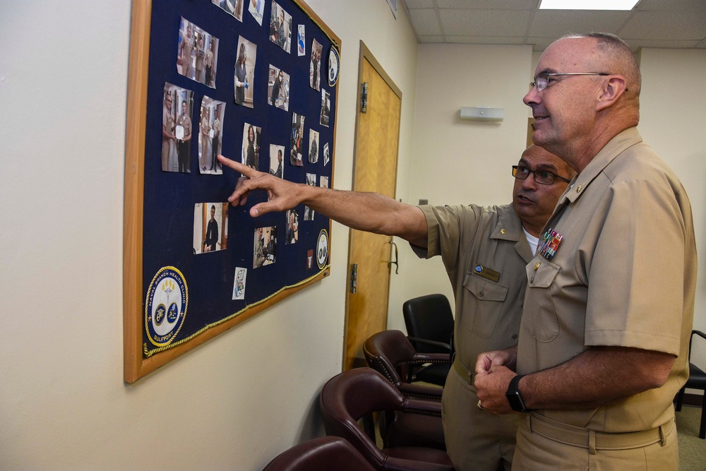 Navy Surgeon General Visits Gulf Coast