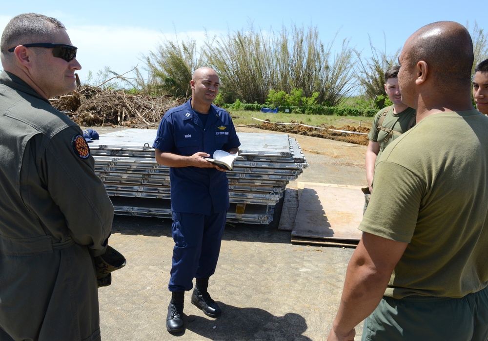 Coast Guard chaplain provides religious services during response to Hurricane Maria