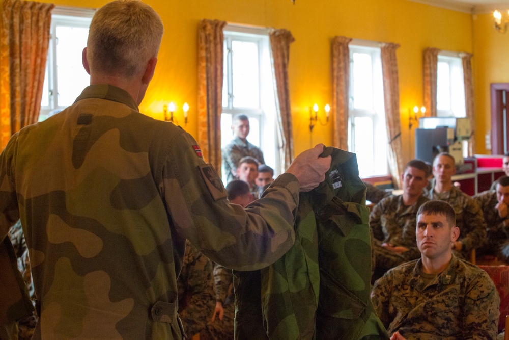 Marines attend Cold Weather Training Seminar