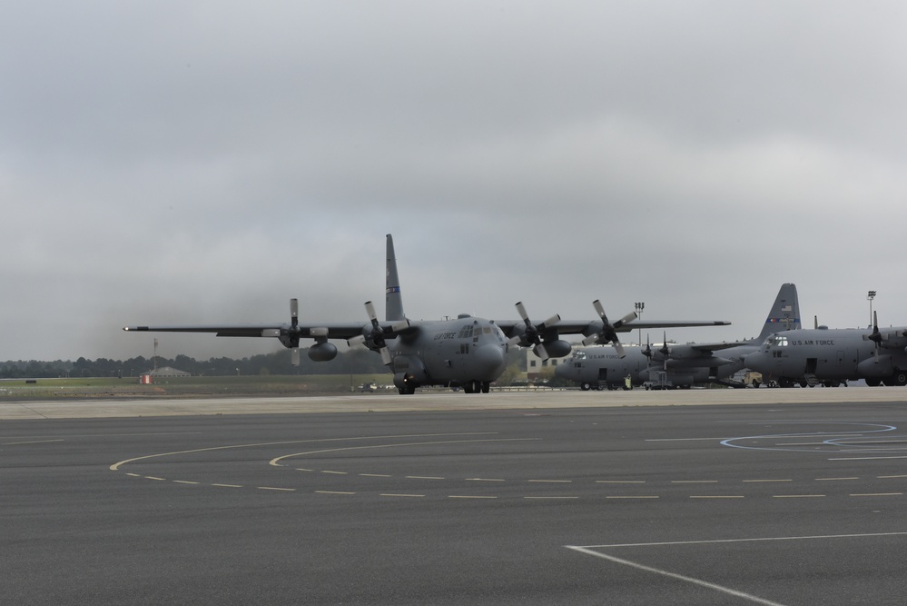 NCANG C-130's Leave for New Duty Station