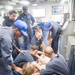 Pearl Harbor medical training team provides “man down” training to crew members