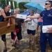 Coast Guardsmen deliver FEMA supplies to Hurricane Maria-affected areas of Puerto Rico