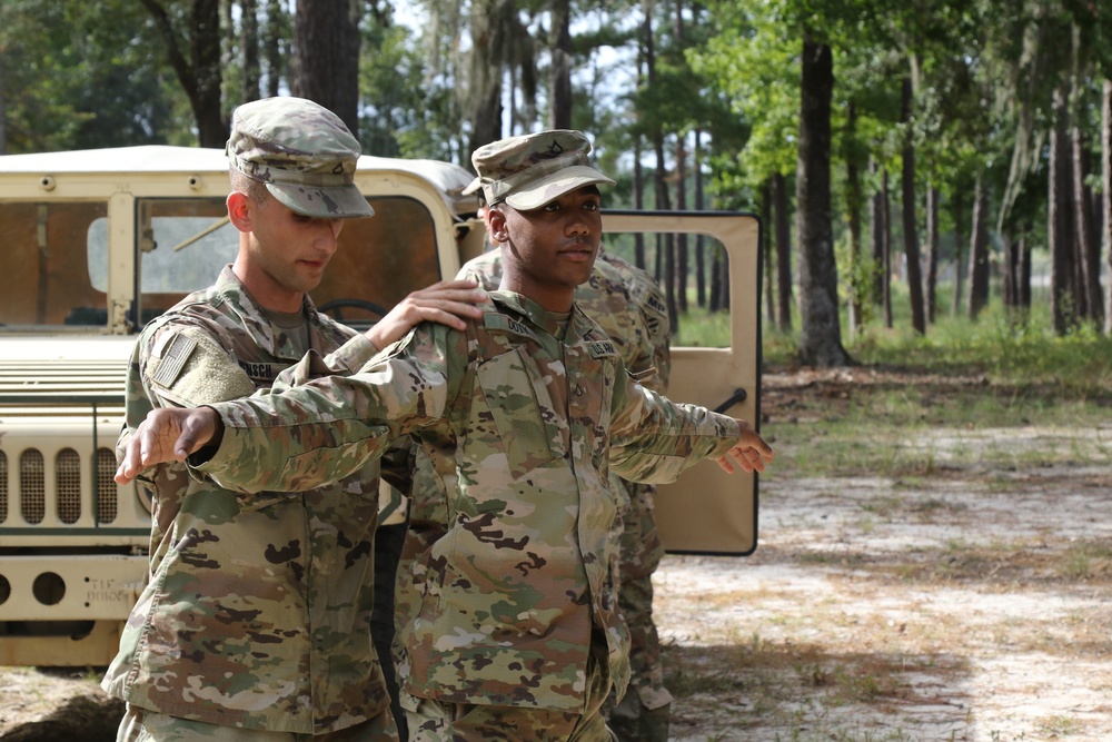 Security Platoon Trains for Tactical Environment