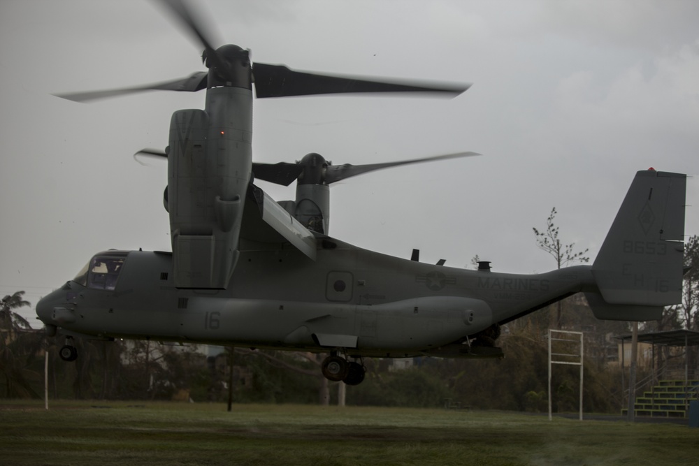 VMM-264 Humanitarian Operations in Puerto Rico