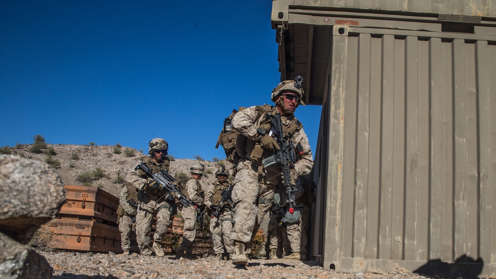 U.S. Marines Conduct Assault Support Tactics Exercise During WTI 1-18