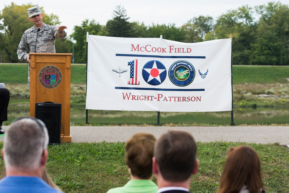 McCook Field Centennial Ceremony