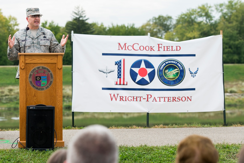 McCook Field Centennial Ceremony