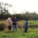 USFWS staff visits McCoy; observes progress of stream-habitat improvement