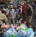 Distribution of food and water in Toa Baja