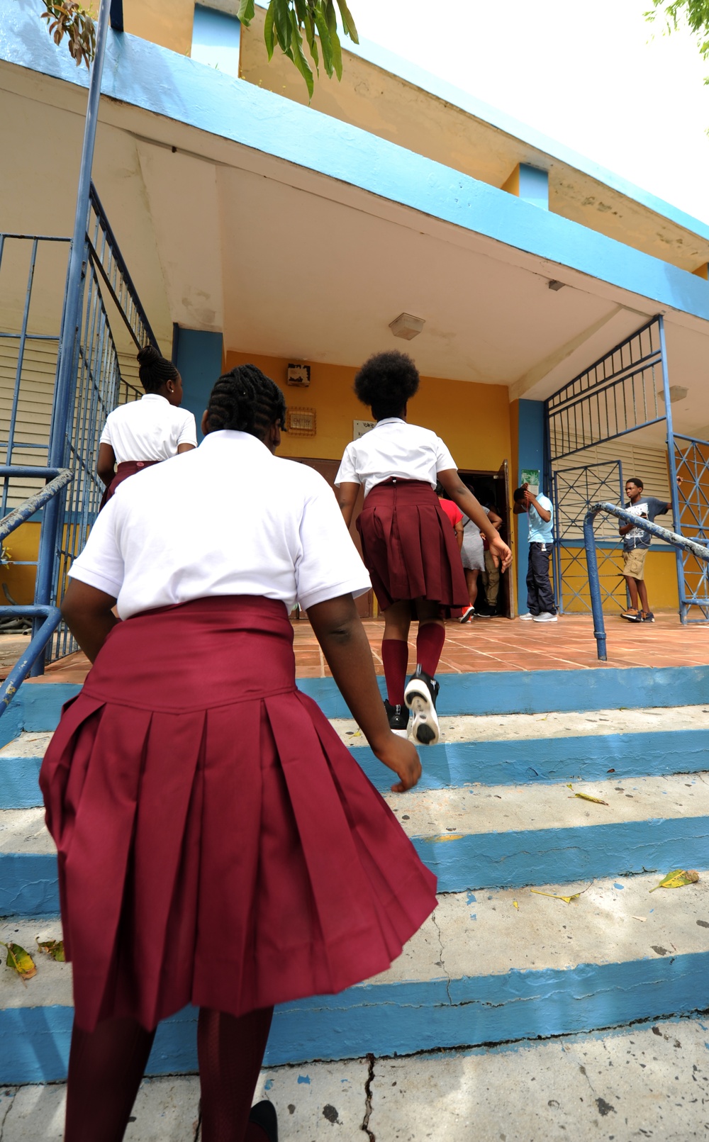 Schools Begin to Open  in St. Thomas, U.S. Virgin Islands