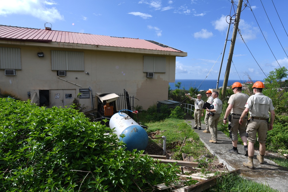 Danish Emergency Management Teams Do Damage Assessments at Sea View Nursing and Rehabilitation