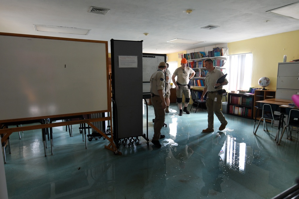 Danish Emergency Management Teams Do Damage Assessments at Sea View Nursing and Rehabilitation