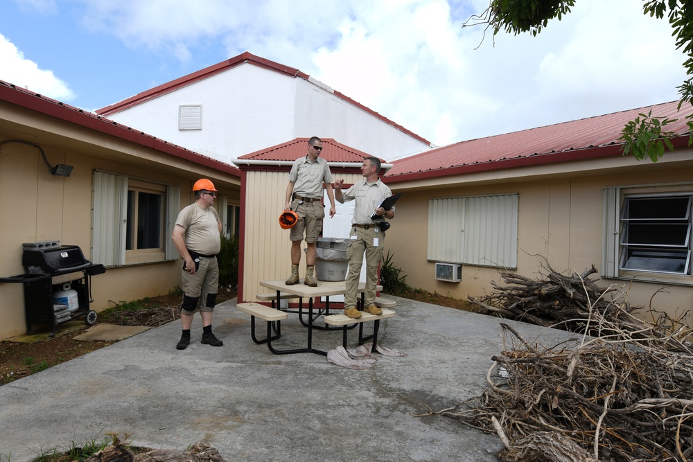 Danish Emergency Management Teams Do Damage Assessments at Sea View Nursing and Rehabilitation