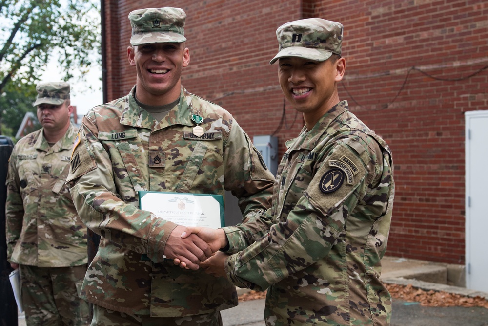 Staff Sgt. Long Award Ceremony