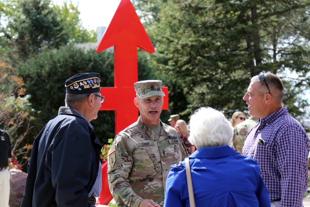 Wisconsin’s First Lady and Governor host event celebrating the Wisconsin National Guard