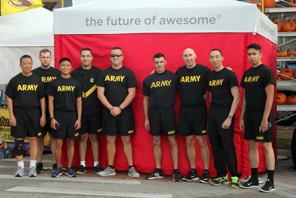 Army Reserve Soldiers support community to attempt break at Guinness World Record