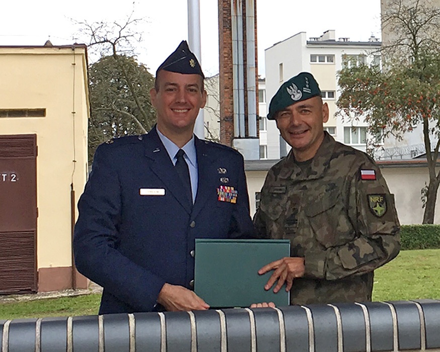 La. Air Guard officer helps establish NATO-led unit in Poland