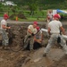 200th Red Horse Squadron constructs tent city post - hurricane