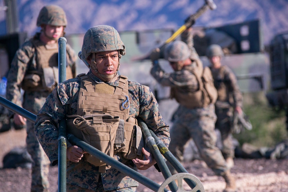 Reserve Marines with 2/14 conduct annual training at WTI 1-18