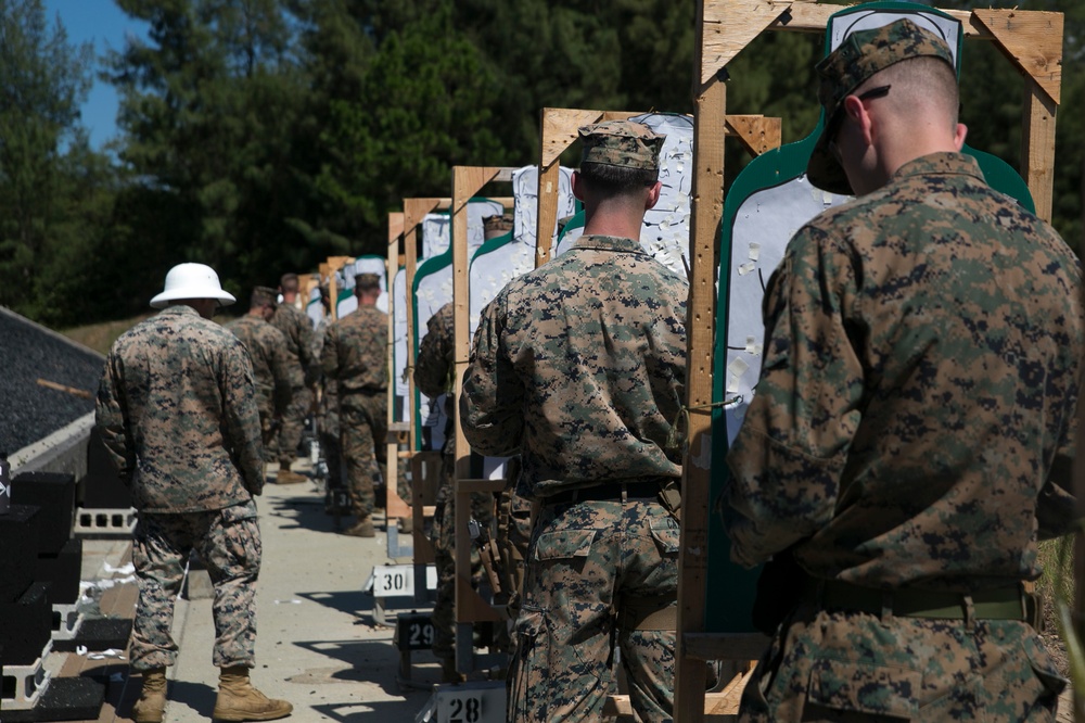 31st MEU Marines refine pistol marksmanship capabilities