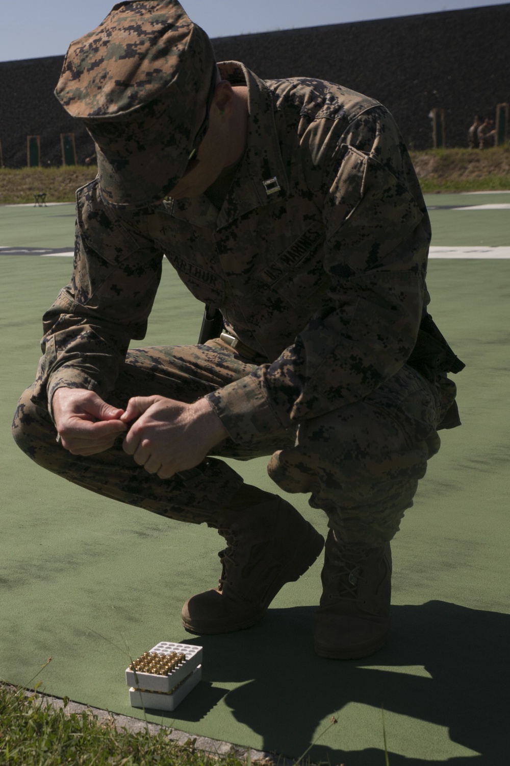 31st MEU Marines refine pistol marksmanship capabilities