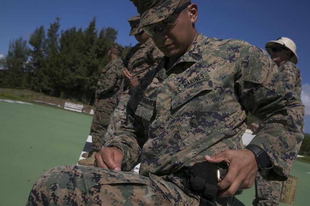 31st MEU Marines refine pistol marksmanship capabilities