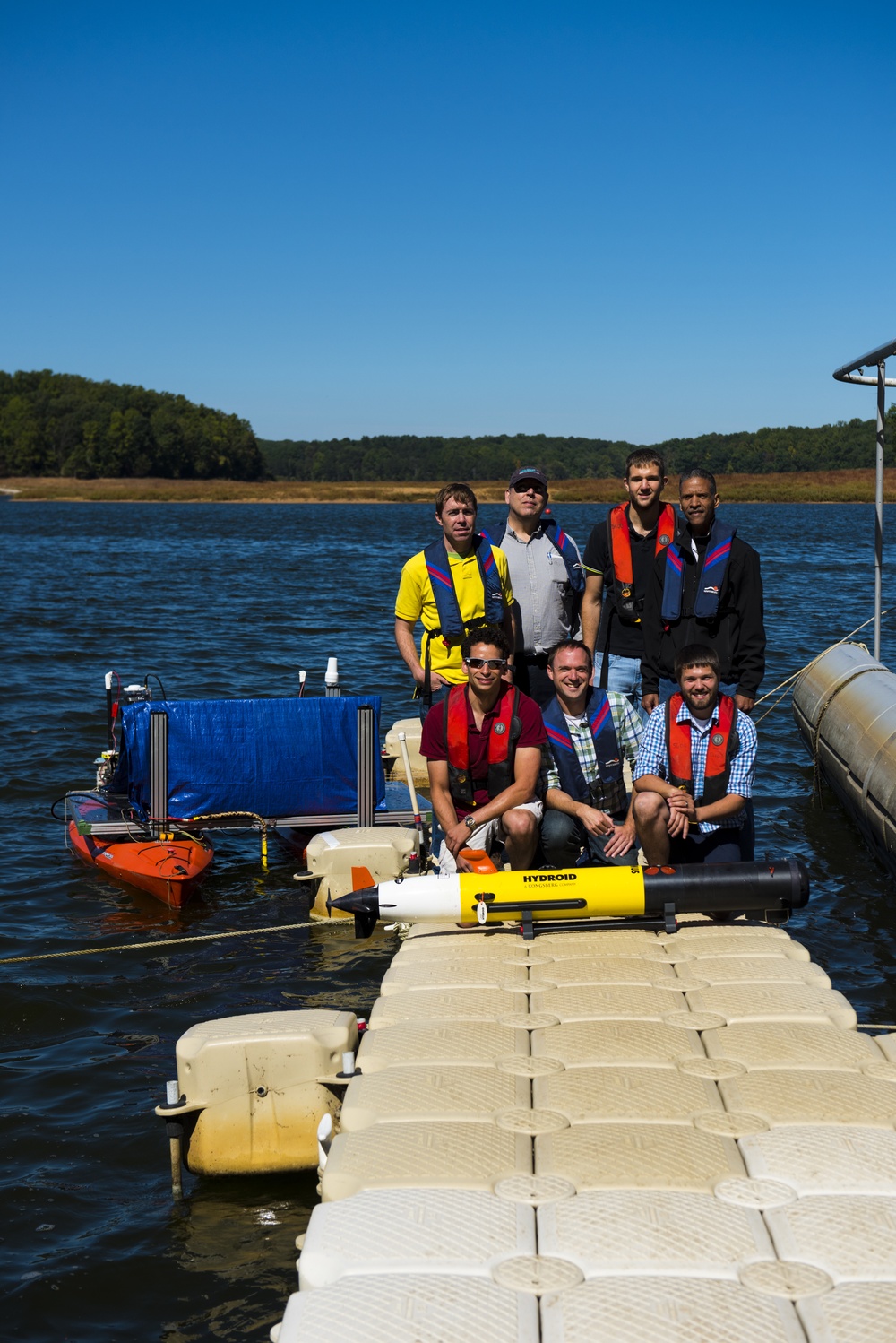 Naval Meteorology and Oceanography Command collaborates with Carderock for remote autonomous demonstration