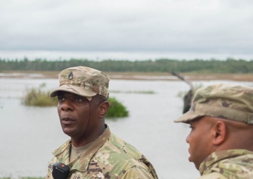 Mississippi National Guardsmen conduct hurricane relief efforts on the Gulf Coast