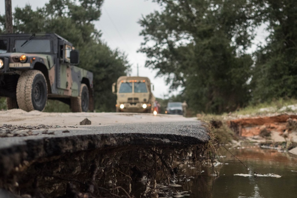 Mississippi National Guard conducts hurricane relief efforts on the Gulf Coast