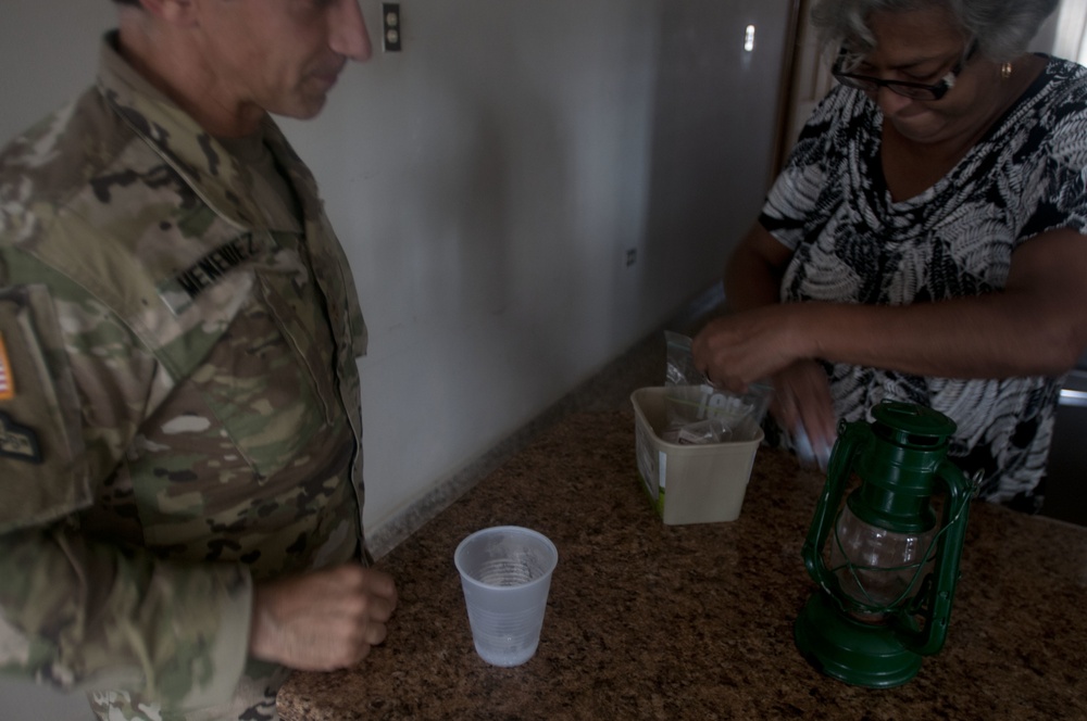 &quot;Just get it done&quot;: Soldier and Puerto Rico native goes extra mile for woman in need in wake of Hurricane Maria