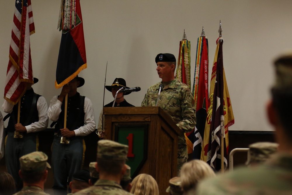 Incoming deputy commanding general returns to the ‘Big Red One’