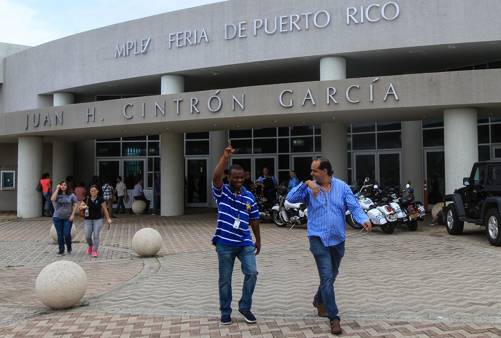 FEMA hosted a job fair in Puerto Rico