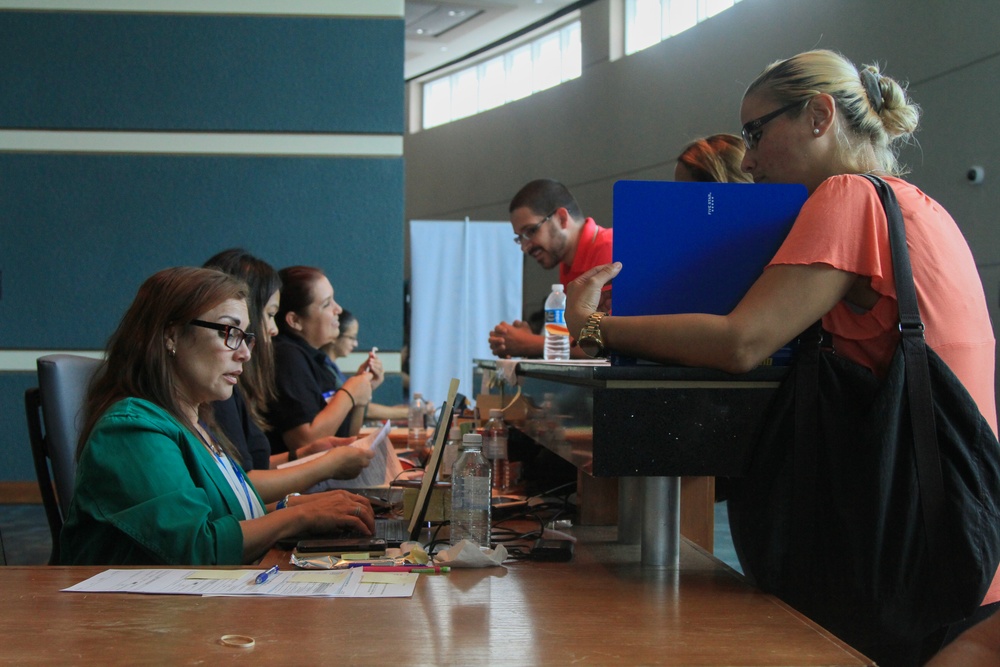 FEMA hosted a job fair in Puerto Rico