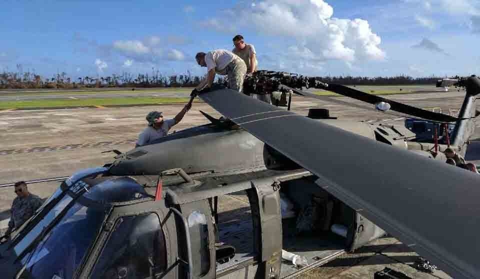 New York Army National Guard aids in Puerto Rico