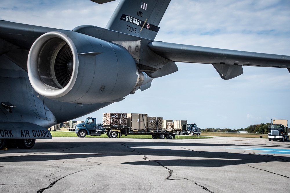 200th RED HORSE Squadron sends second Disaster Relief Beddown System to Puerto Rico for Hurricane Relief Efforts