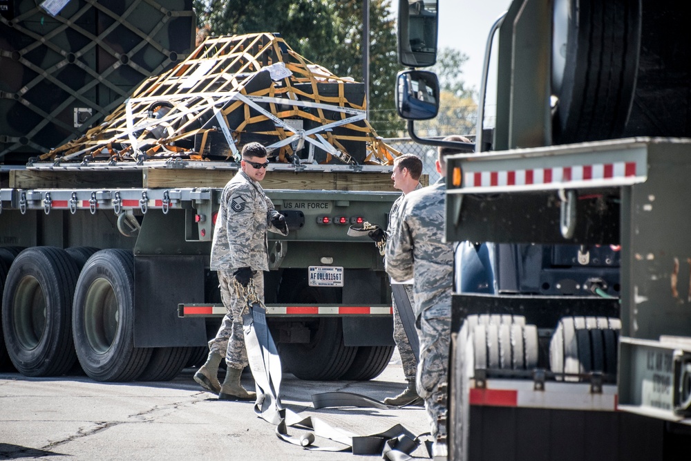 200th RED HORSE Squadron sends second Disaster Relief Beddown System to Puerto Rico for Hurricane Relief Efforts