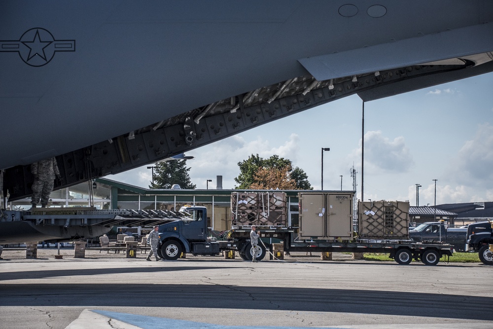 200th RED HORSE Squadron sends second Disaster Relief Beddown System to Puerto Rico for Hurricane Relief Efforts