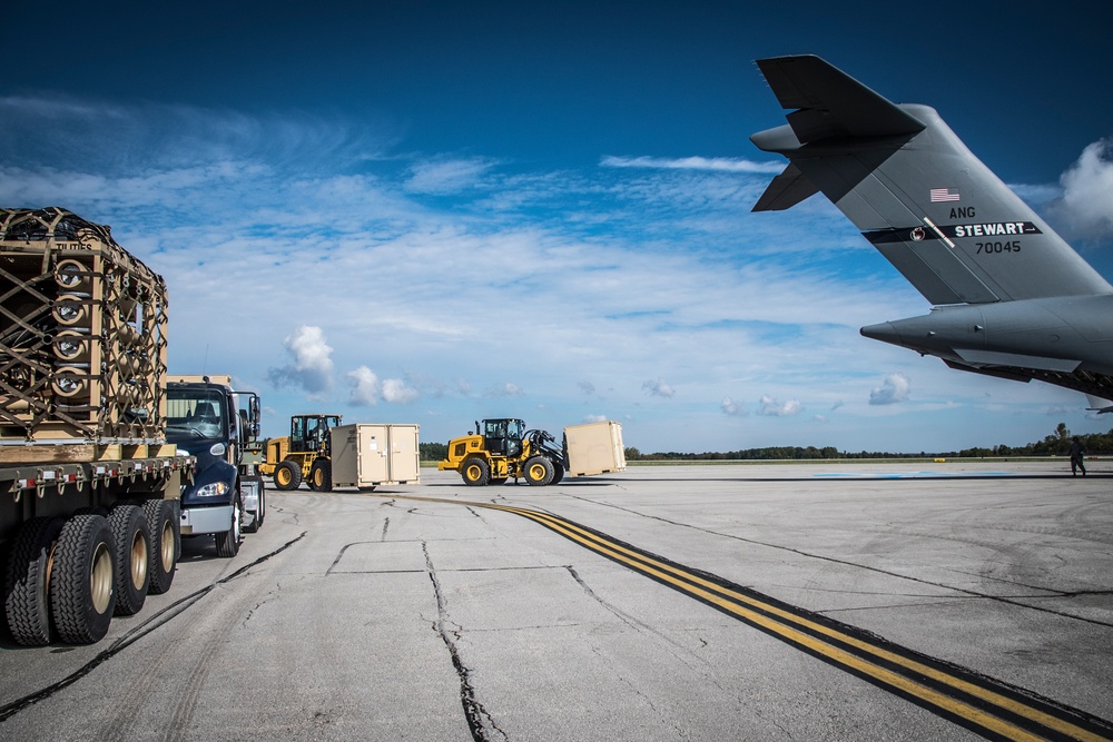 200th RED HORSE Squadron sends second Disaster Relief Beddown System to Puerto Rico for Hurricane Relief Efforts