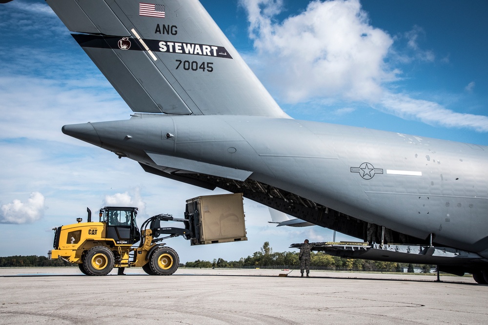 200th RED HORSE Squadron sends second Disaster Relief Beddown System to Puerto Rico for Hurricane Relief Efforts