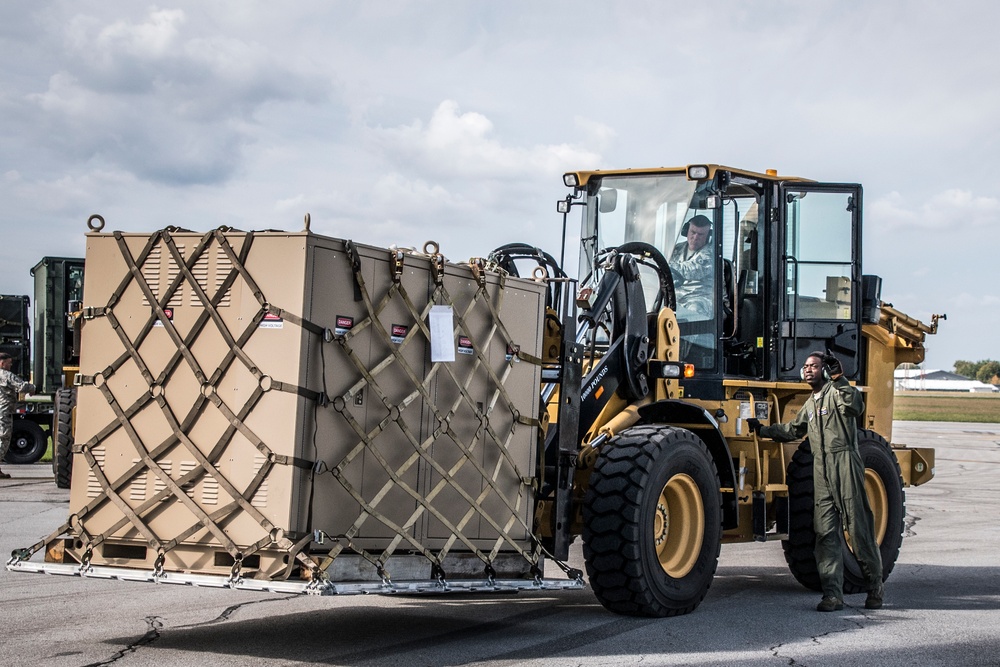 200th RED HORSE Squadron sends second Disaster Relief Beddown System to Puerto Rico for Hurricane Relief Efforts