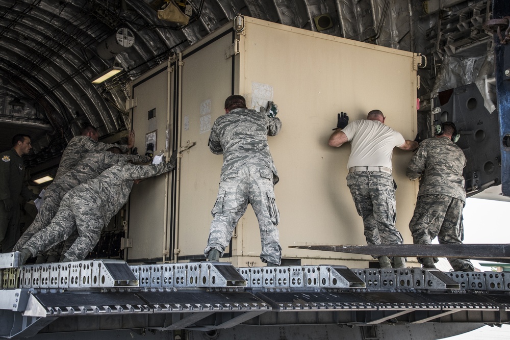 200th RED HORSE Squadron sends second Disaster Relief Beddown System to Puerto Rico for Hurricane Relief Efforts